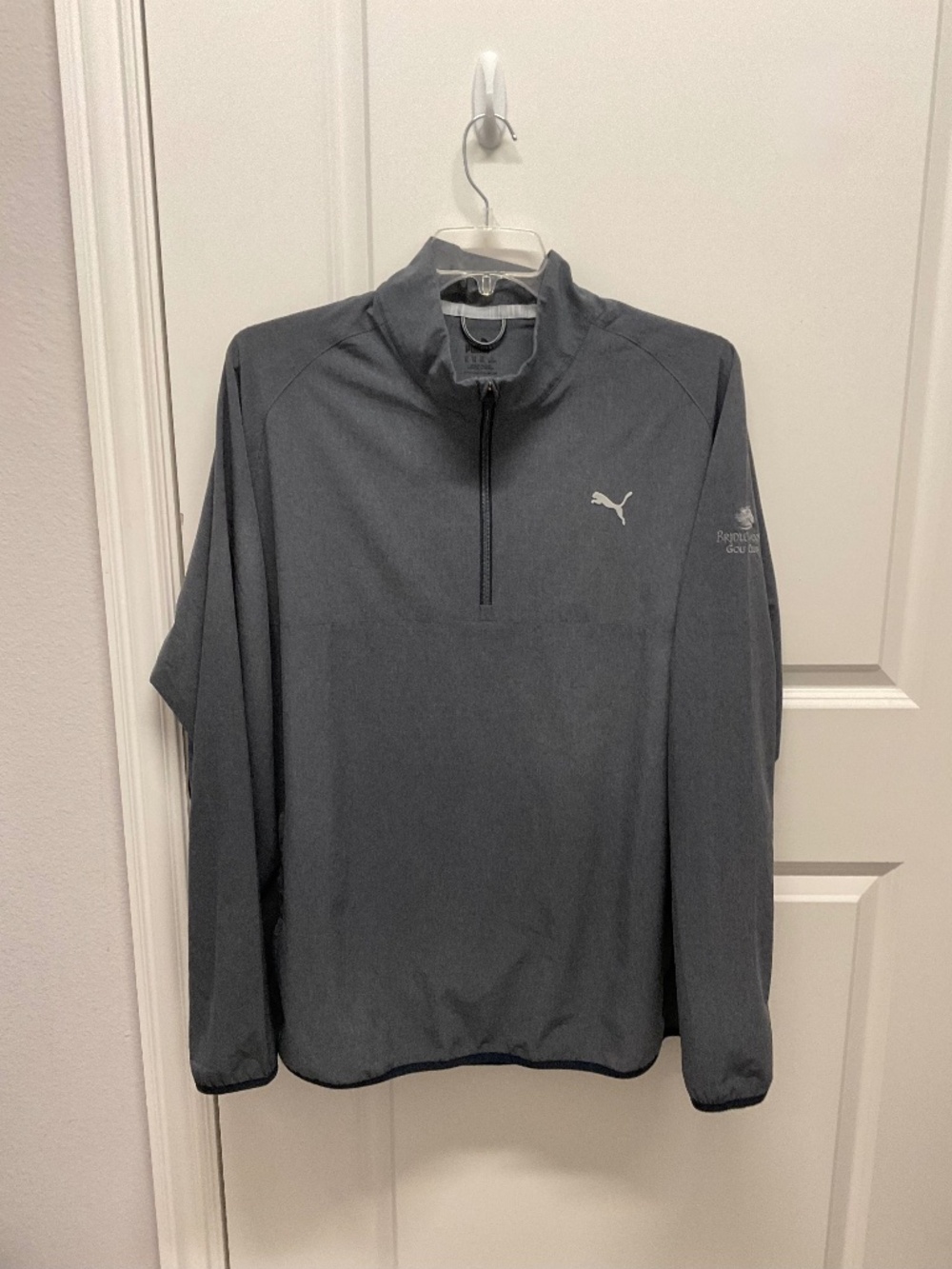 PUMA MEN’S GOLF QUARTER-ZIP PULLOVER SIZE XL
